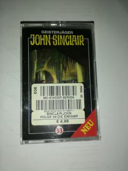 Geisterjäger John Sinclair Black Edition Folge 33 Die Eisvampire  5-fach Schwarz geschraubt  Schwarz mit Weißen Druck MC 1374 SPV Originalverpackt